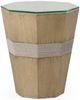 Century® Curate Gray/Tan Dunes Spot Table-0