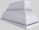Vent-A-Hood® Designer Series 60" White Wall Mounted Range Hood-1