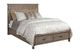 Kincaid Furniture Foundry Light Brown Complete King Panel Bed W/ Storage Footboard-0