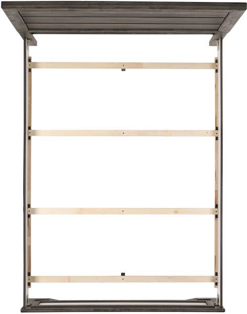 Elements International Nathan 4-Piece Gray Oak Youth Full Panel Bedroom Set-3