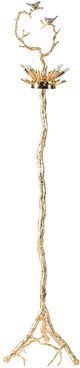 A & B Home Gold Floor Lamp-2