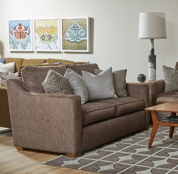 Flexsteel® Customizable Milo Upholstered Loveseat-2