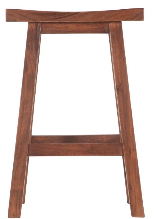 Home Trends & Design Savannah Cinnamon Brown Counter Stool-1