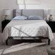 Hush Classic White Twin 15-Pound Weighted Blanket with Duvet Cover-1