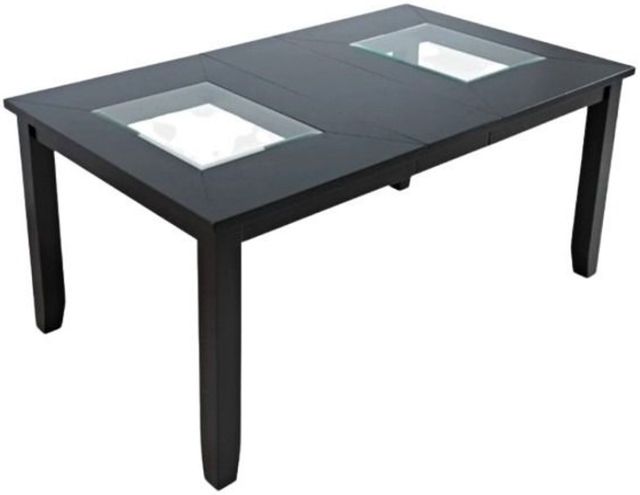 Jofran Inc. Urban Icon Black Extension Dining Table-3