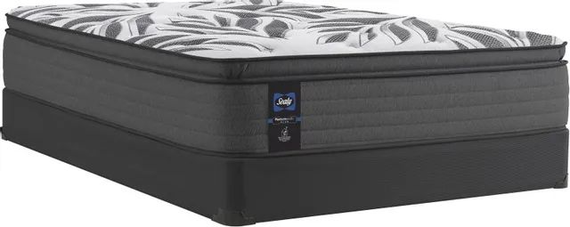 Sealy® RMHC Canada 5 Wrapped Coil Plush Pillow Top Queen Mattress and Sealy® Reflexion® Lift 2.0 Queen Adjustable Bed Foundation