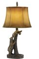 Cal® Lighting & Accessories Bear Antique Bronze Table Lamp-0