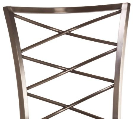 HH2 Home Harlow Antique Pewter Swivel Bar Stool-1