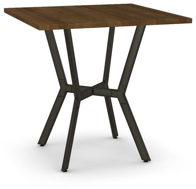 Amisco Customizable Norcross 36" Solid Birch Square Counter Height Table-0