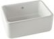 Rohl® Shaws Original 24" Apron Front Kitchen Sink-White-1