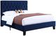 Emerald Home Amelia Navy California King Upholstered Panel Bed-0
