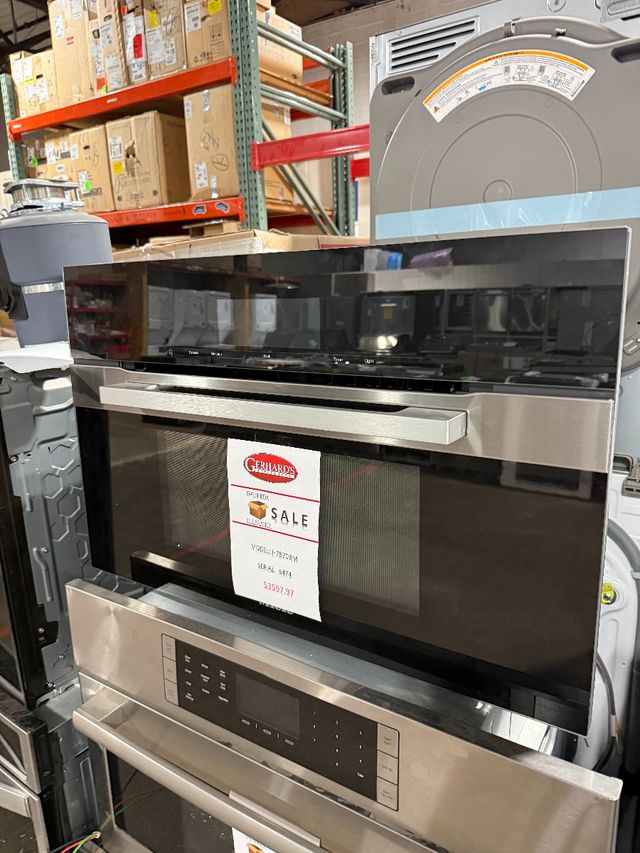 Miele 30" Clean Touch Steel Electric Speed Oven -0