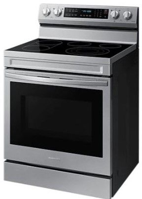 Samsung 30" Fingerprint Resistant Stainless Steel Freestanding Electric Range-0
