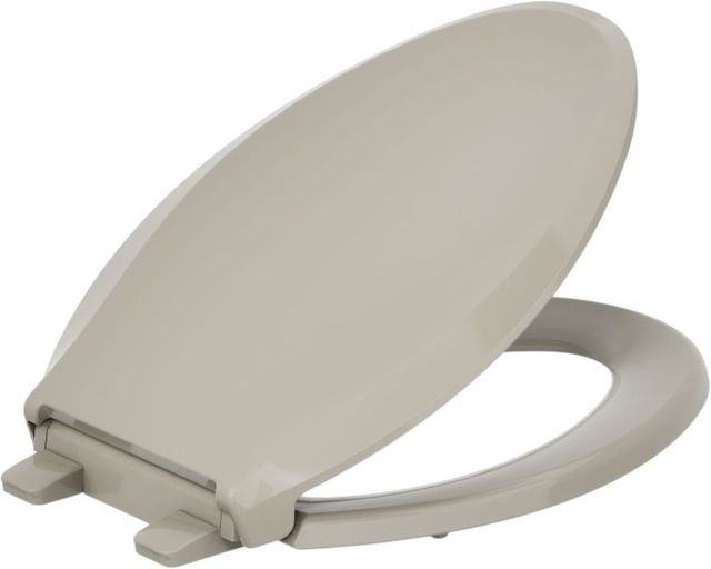 KOHLER® Cachet® Sandbar Readylatch® Quiet-Close™ Elongated Toilet Seat-1