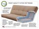 Kodiak Furniture Lexington Taxi Seaport/Weathered White Full Storage Futon with Mattress -4