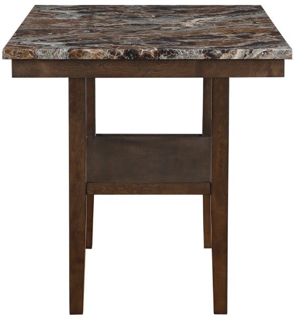 Global Furniture USA Black/Dark Brown Bar Dining Table-2
