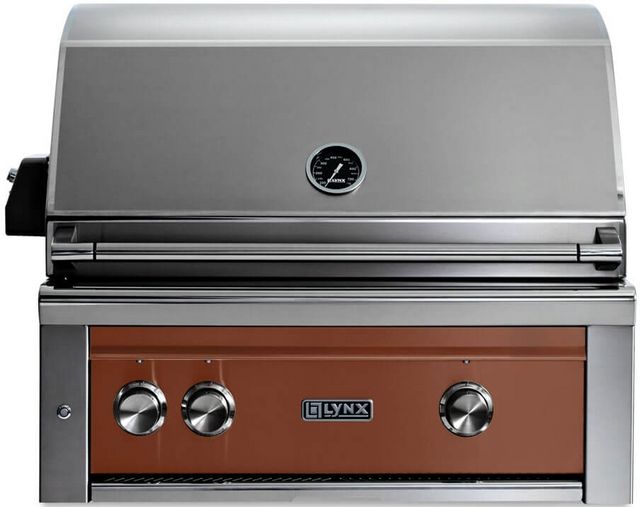 LYNX® Professional 30" 2-Burner Sierra Built-In Liquid Propane Grill with Rotisserie