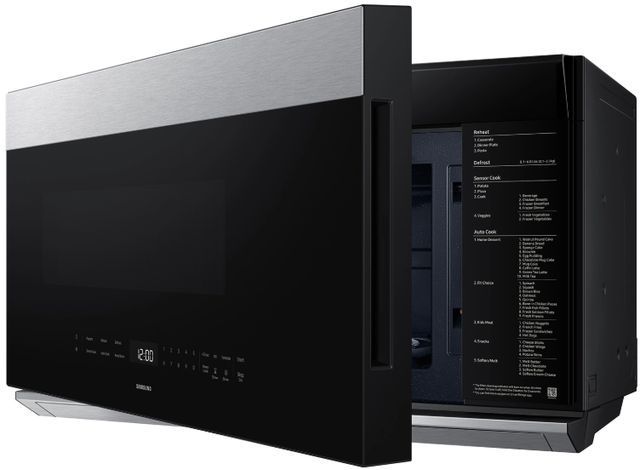 Samsung Bespoke 2.1 Cu. Ft. Stainless Steel Over the Range Microwave-5