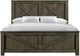 Elements International Maverick Gray Queen Panel Bed-1