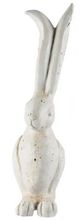 A & B Home White Medium Rabbit Figurine-1