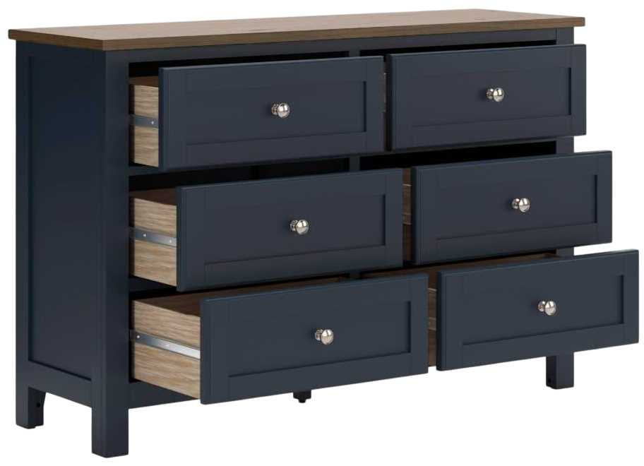 Signature Design by Ashley® Landocken Blue/Brown Dresser | Big