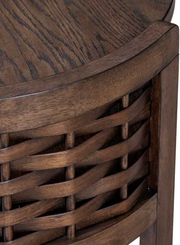 Liberty Furniture Warren Park Coffee Brown Chairside Table-4