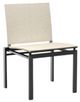 Homecrest™ Outdoor Living Customizable Allure Aluminum/Fabric Outdoor Sling Dining Stackable Armless Chair-0