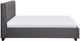 Mazin Furniture Aitana Graphite Full Panel Bed-3