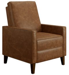 HH2 Home Jianna Saddle Brown Manual Recliner