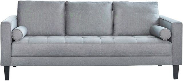 Coaster® Lennox Charcoal 2-Piece Track Arm Upholstered Sofa-0