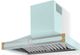 La Cornue CornuFé 90 AlberTine 36" Roquefort Wall Mounted Chimney Hood-0