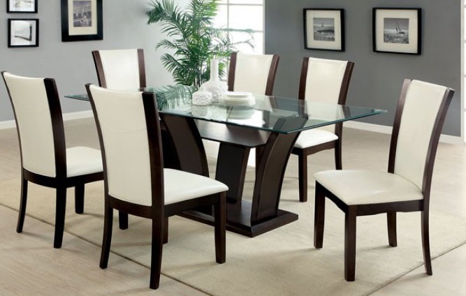 Furniture of America Manhattan I Side Chair - Thumbnail 2