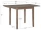 Linon Torino Gray Wash Drop Leaf Table-2