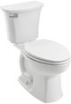 American Standard Edgemere® White Two-Piece Chair Height Elongated 10" Rough Toilet Less Seat 1.28 gpf/4.8 Lpf-3