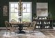 Legacy Classic Vintage Market Barnwood Oak Console Table with Kettle Black Base-1