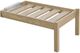 C R Plastics Tofino Beige Sectional Chaise Extension-0