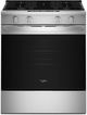 Whirlpool® 30'' Stainless Steel Smart Slide-In Gas Range with Air Cooking Technology and Steam Clean-0