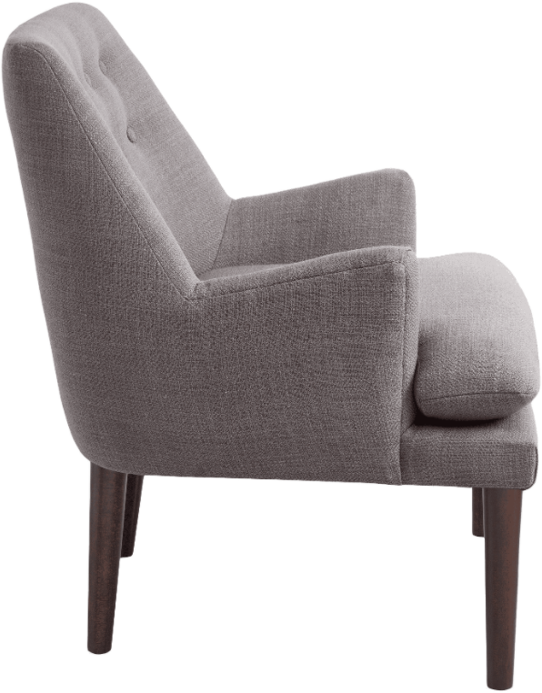 Olliix by Madison Park Grey Taylor Mid-Century Accent Chair-1