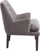 Olliix by Madison Park Grey Taylor Mid-Century Accent Chair-1