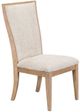 Liberty Furniture Haven Hills 5-Piece Camel Beige/Sand Optional Pedestal Dining Table Set-3