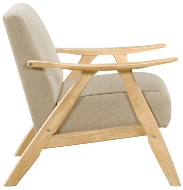 Homelegance® Damala Light Brown Accent Chair-3