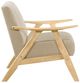 Homelegance® Damala Light Brown Accent Chair-3
