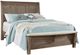 Vaughan-Bassett Centennial Solids Chestnut Creek Pewter Queen Sleigh Bed With Bench Footboard-0