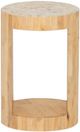Linon Capiz Beige Side Table-3