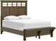Benchcraft® Shawbeck Dark Brown Queen Panel Bed-0