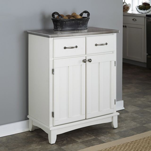 homestyles® Buffet Of Buffets Stainless Steel/White Server-1