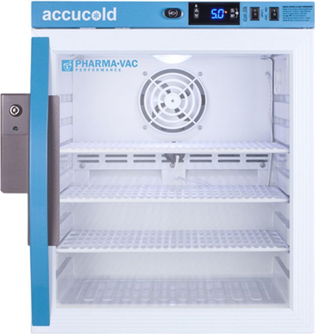 Accucold® 18" 1 Cu. Ft. White Compact Vaccine Refrigerator-2