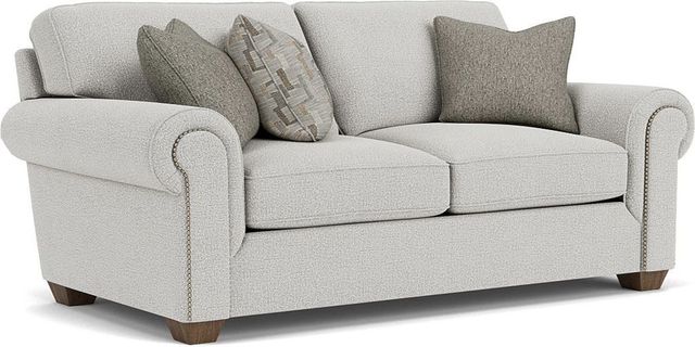 Flexsteel® Carson Silver Glacier Loveseat-0