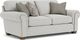 Flexsteel® Carson Silver Glacier Loveseat-0