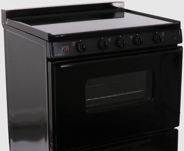 Premier 30" Black Smoothtop Electric Range-1